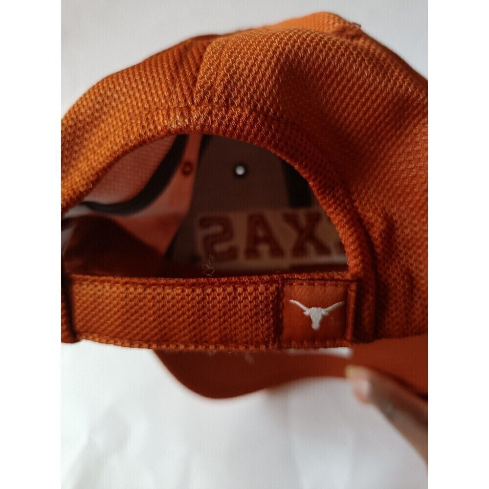 Texas Longhorns Hat Adjustable Orange College Football Embroidered Logo - Picture 5 of 8